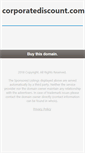 Mobile Screenshot of corporatediscount.com